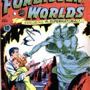 145 Issues Forbidden Worlds .cbz .cbr Comic Book Collection Vintage Golden Age image 4