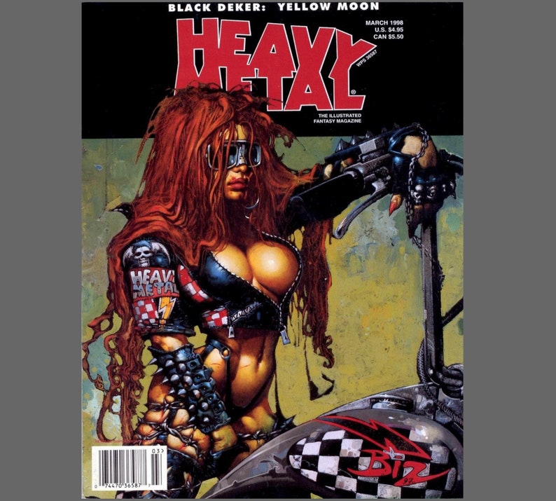 302 Issues Heavy Metal Magazine Comics Graphic Novels PDF image 6