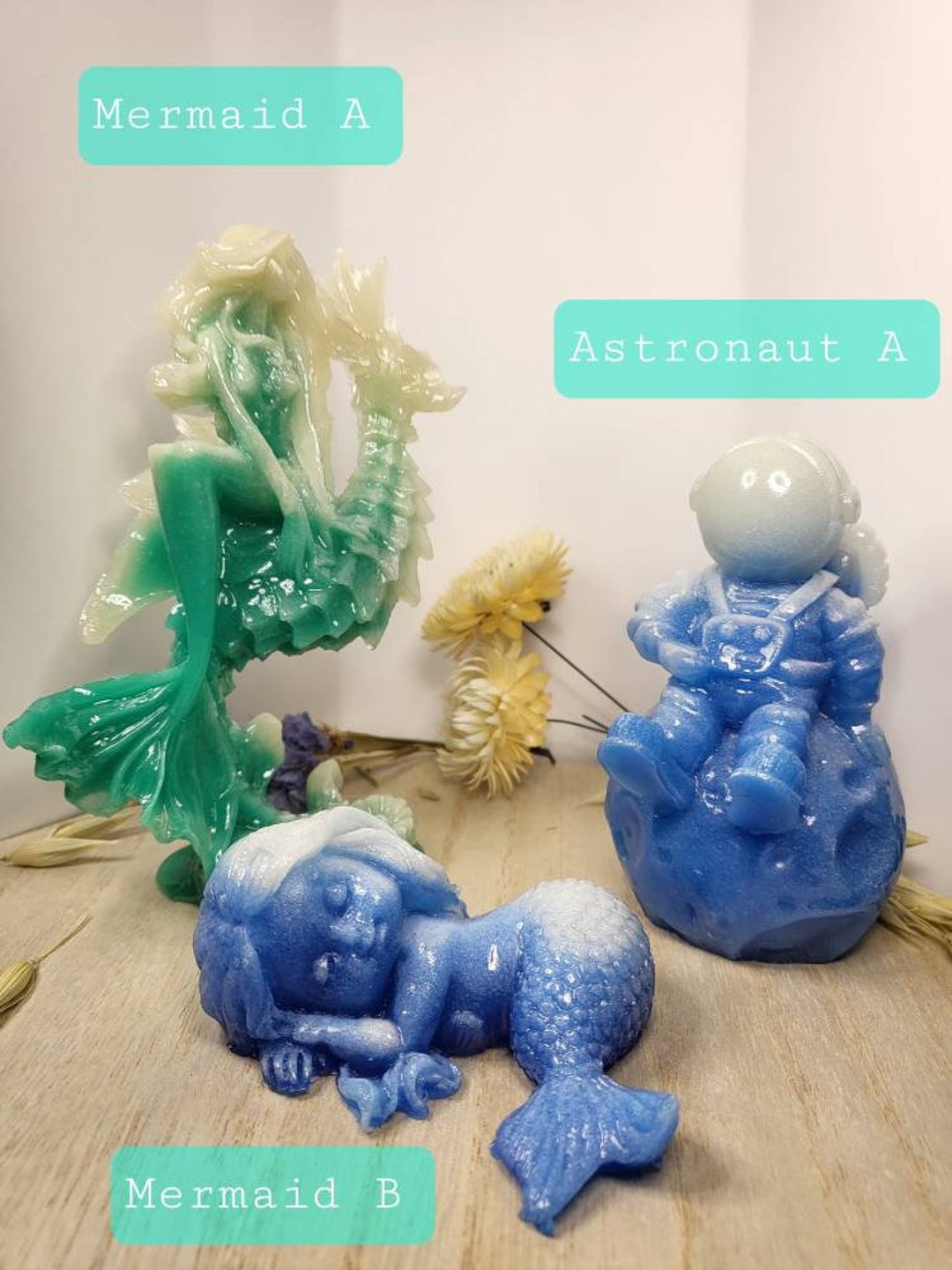 Luminous Carvings Icey Jade Glow in the Dark UV Reactive Etsy