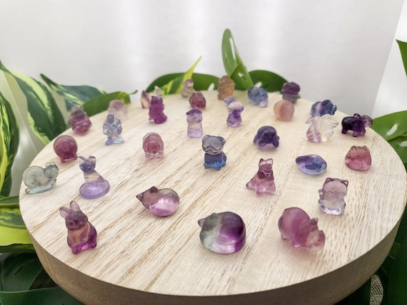Mini Fluorite Carving - Animals