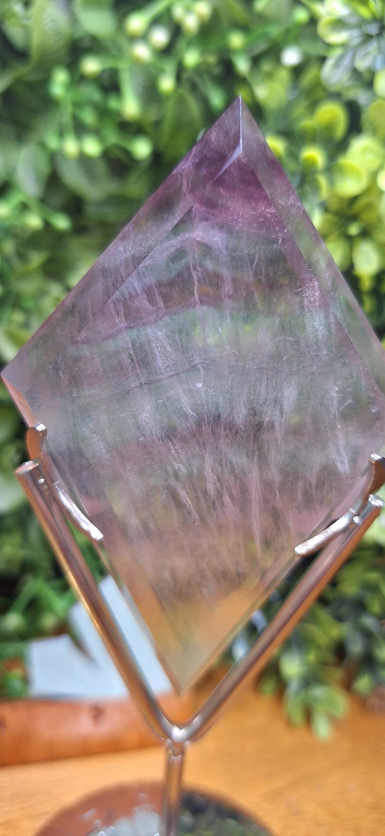 Fluorite Banded Diamonds With Stands // Beautiful - Etsy