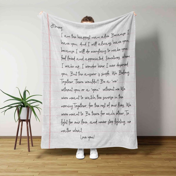 Letter Blanket Etsy Australia