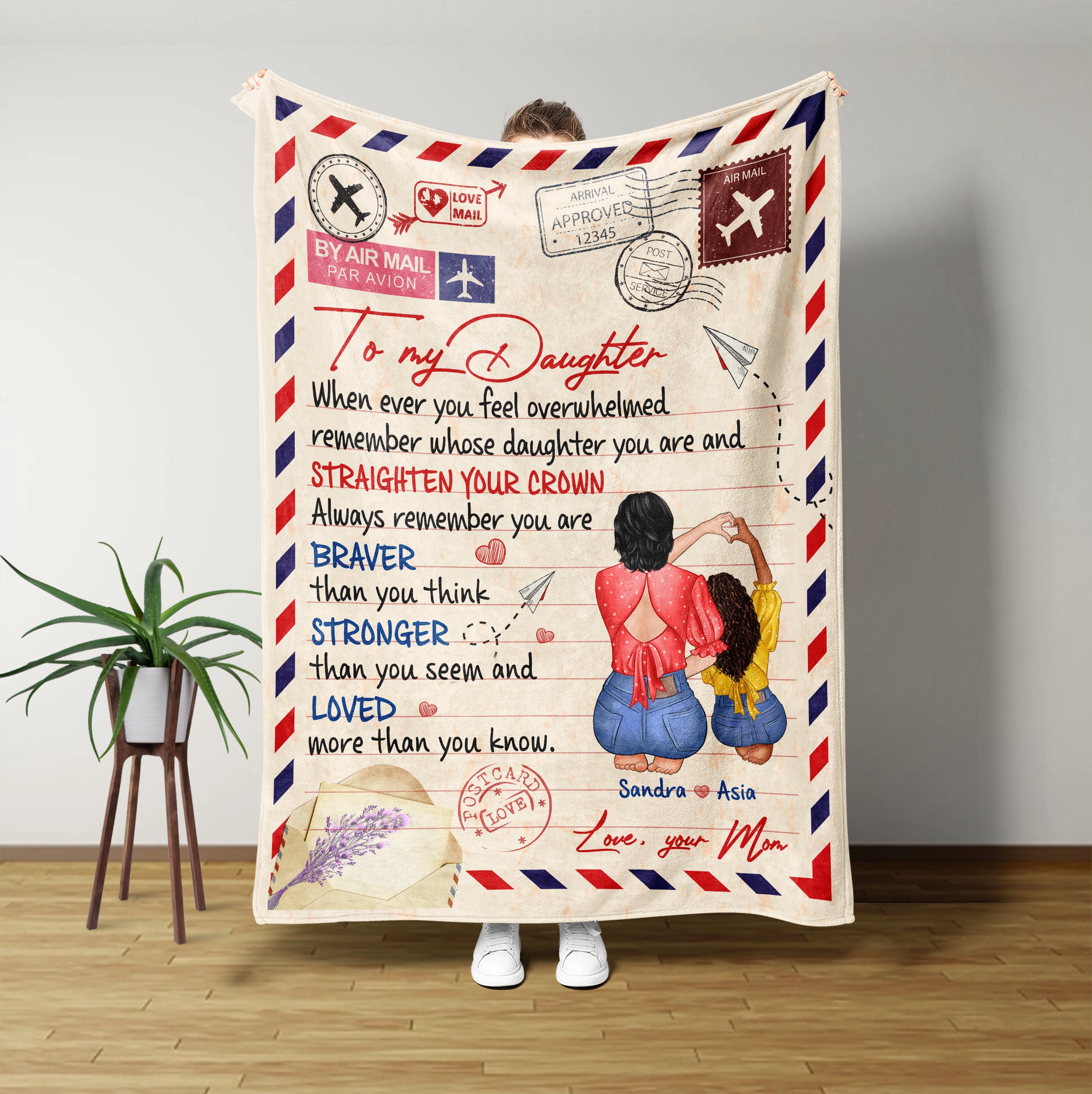  GUOTY Gifts for Mom Birthday Gifts for Women Mothers Day  Blanket from Daughter Son, Mom Gifts to My Mom, Thanksgiving Christmas  Birthday Gifts for Mother, Soft Throw Blanket 60x50 : Home