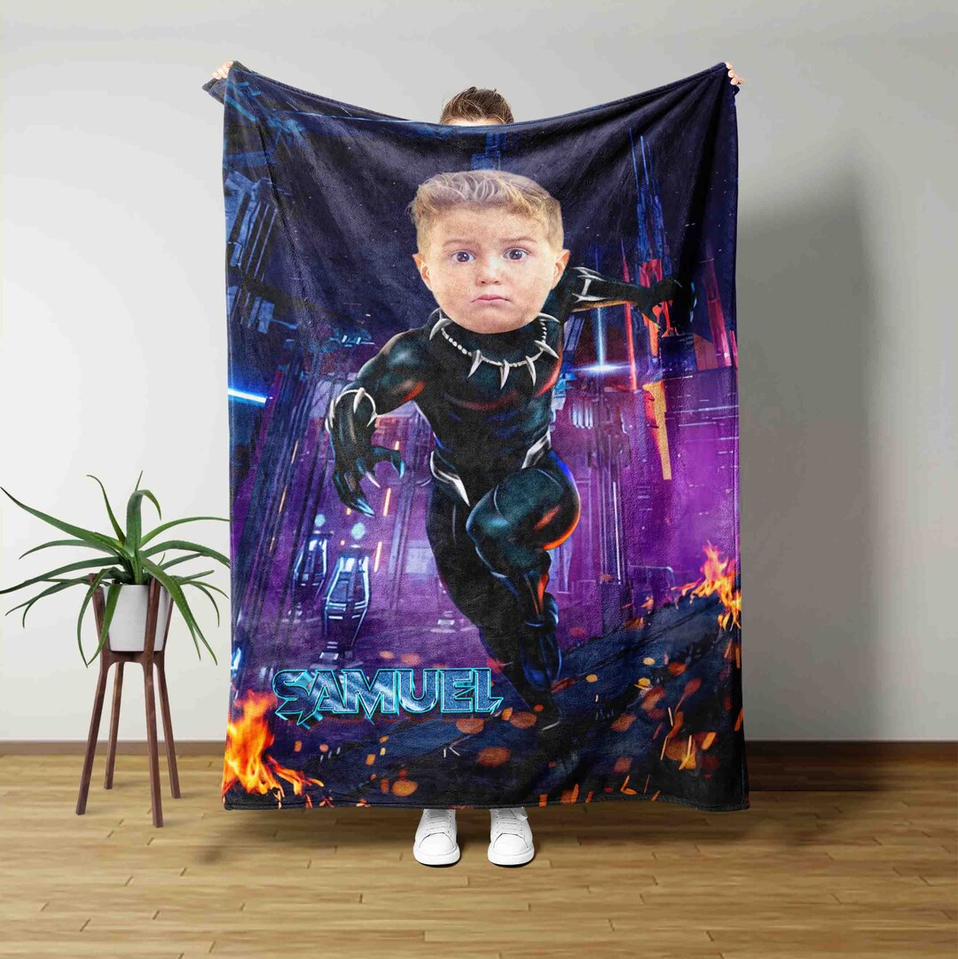 Personalized Superhero Blanket Kids Superhero Blanket Etsy Australia