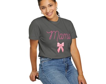 T-shirt mamastrik, cadeau voor moeders, leuk Moederdag-T-shirt, vrijetijdskleding, zachte katoenen top, alledaagse stijl