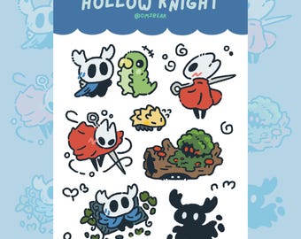 Hollow Knight Sticker Sheet