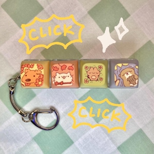 Animal Multi-Key Clicky Keychain