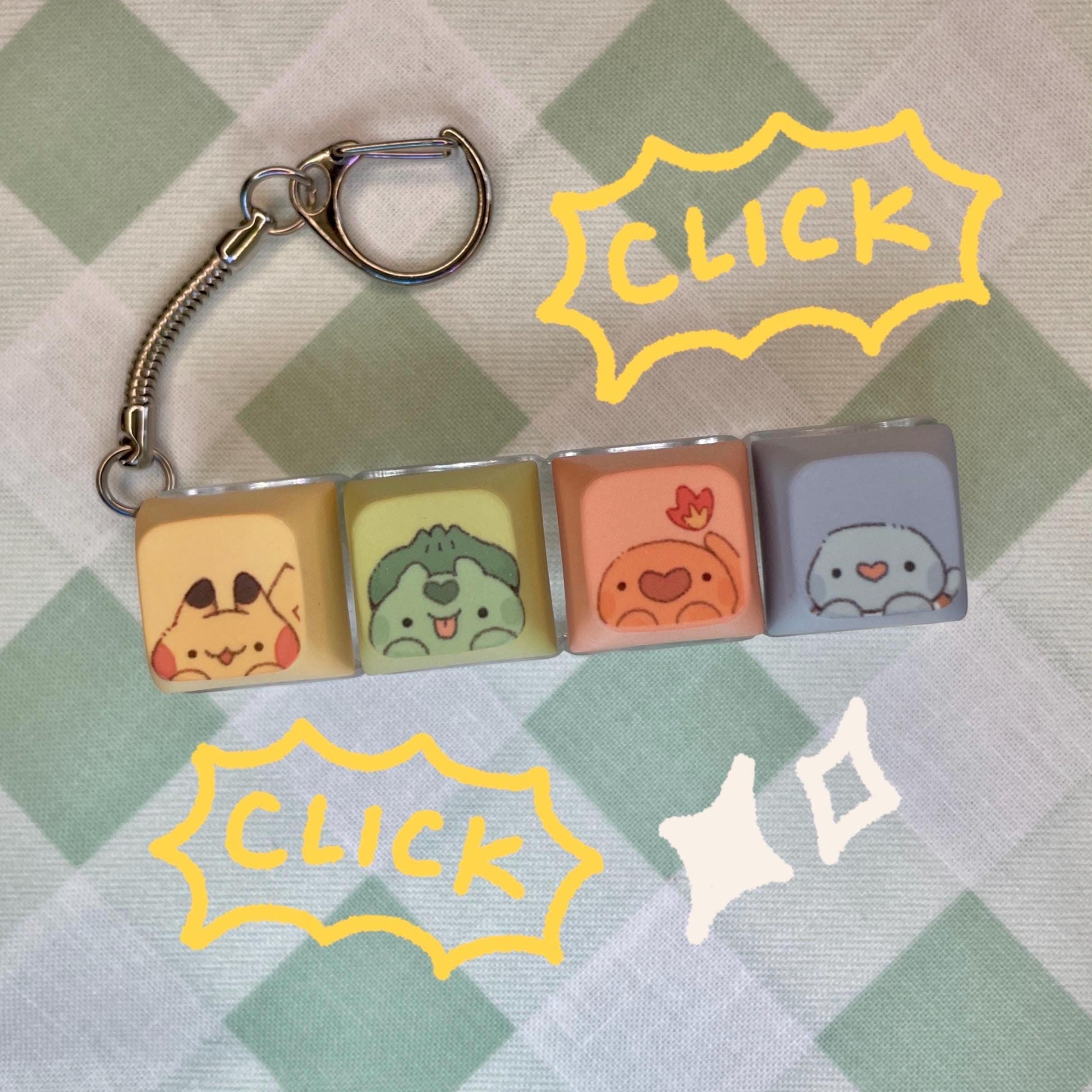 Pokemon Multi-key Clicky Keychain - Etsy