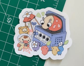 Gamecube Pikmin Sticker
