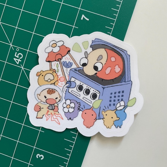 Gamecube Pikmin Sticker