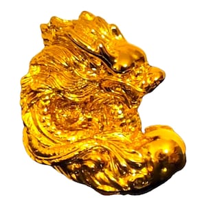 Chinese Feng Shui Zodiac signs Lucky Dragon Statue Vintage