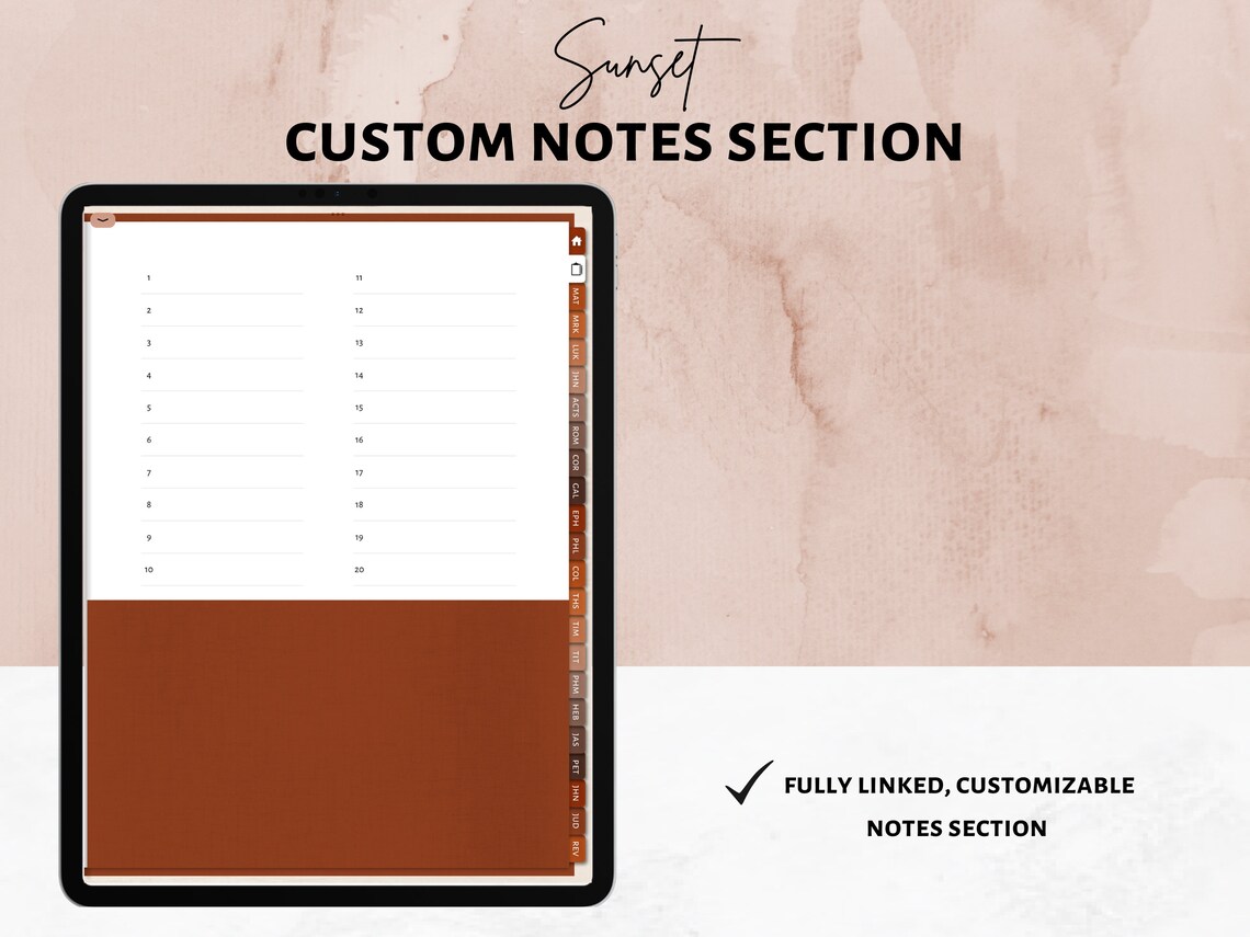 Digital Scripture Journal KJV the New Testament PDF Bible Etsy