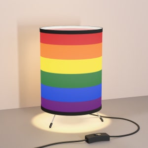 Progress Pride Tripod Lamp with USCA plug