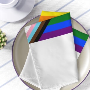 Progress Pride Stripe Napkins