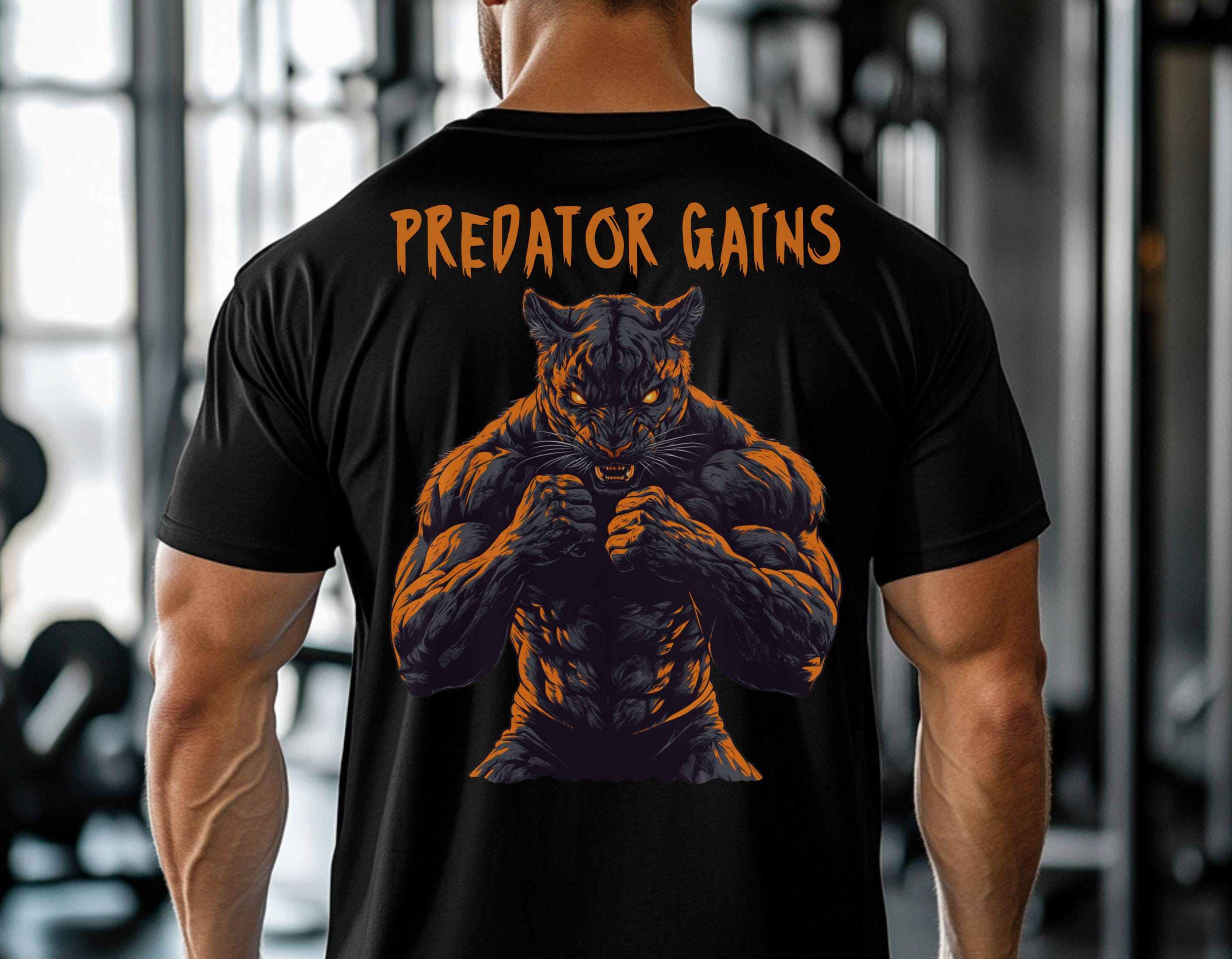 GYM WARRIOR Tシャツ & MUSCLE FESTA 2026 DVD Fierce Predator Gym T-shirt: Unleash Your Strength - Etsy