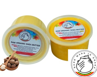 Luxurious Ghanaian Shea Butter: Raw, Unrefined & Moisturizing (All Skin Types)