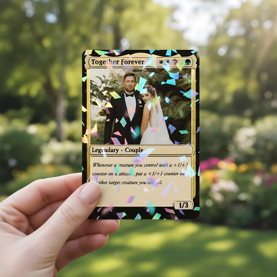 Personalized MTG Card | Custom Magic the Gathering Card | Couple ...