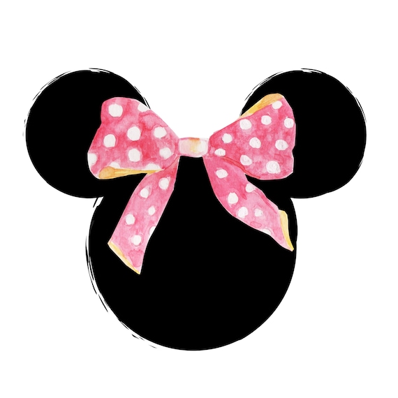 Minnie Mouse Head PNG Minnie Mouse Head SVG Oh Twodles - Etsy