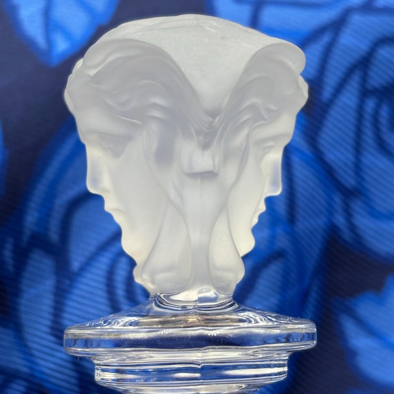 Versace - Vintage autentisk Versace flaskpropp / Rosenthal Versace kristallglasflaskpropp / medusahuvud / originalask / utmärkt present bild 4