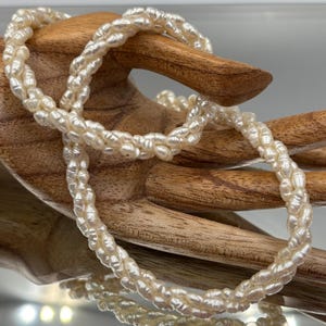 Vintage Freshwater Pearl Triple Strand Necklace 43 cm