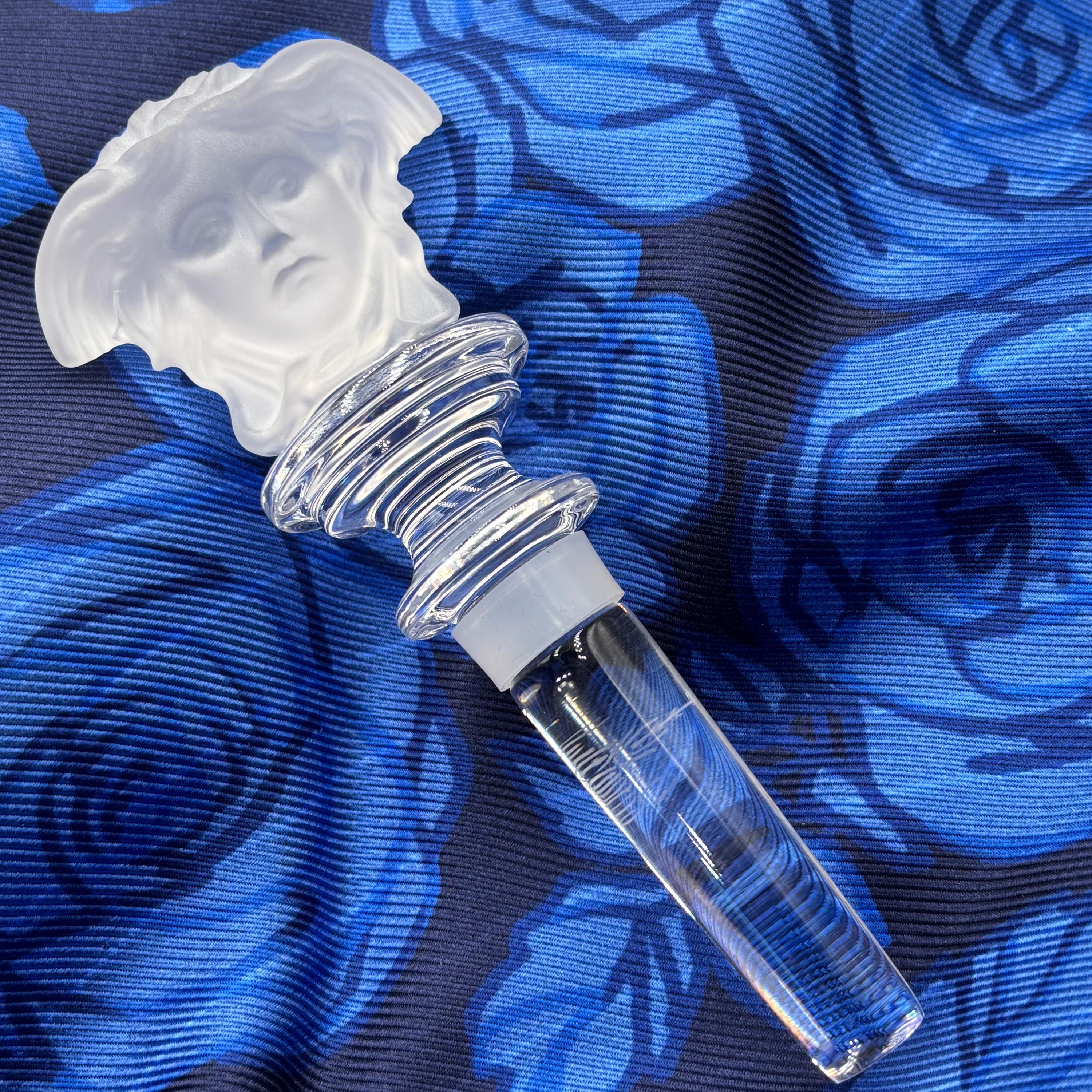 ヴェルサーチ メデューサ ローゼンタール ワインストッパー クリスタル ヴェルサーチ メデューサ ローゼンタール ワインストッパー クリスタル