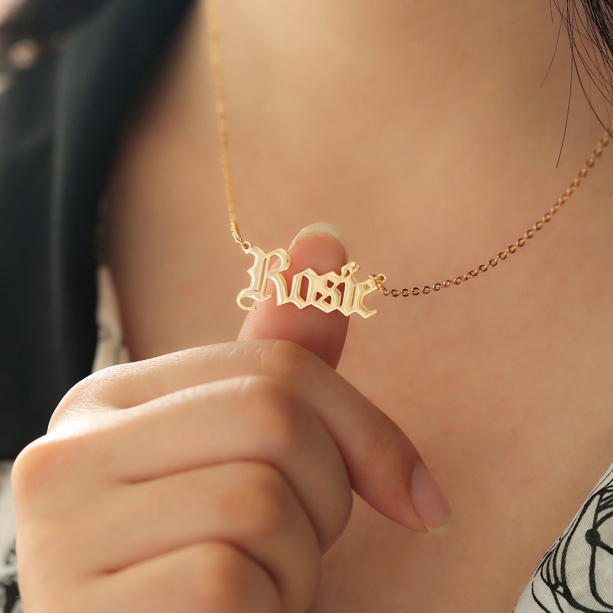 Cheap store personalised necklace