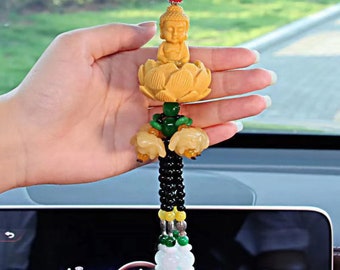 Keychain/ buddha/ buddha keychain/ lucky keychain/fengshui lotus/ pendant for men/ car decoration/ keychain/ buddha/ lotus/