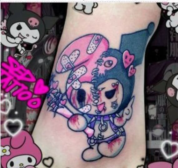 My Melody and Kuromi Tattoo  Hello Kitty Stuff