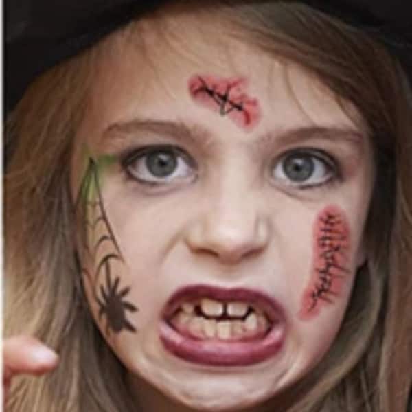 Fake Wound Stickers Etsy