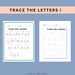 Printable Handwriting Worksheets13 Pages English Handwriting Practice ...