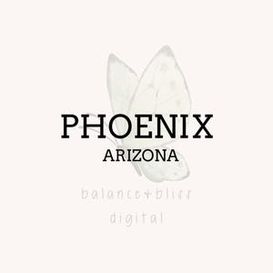 Phoenix Arizona SVG, Arizona Png, Phoenix Svg, Phoenix Png, Arizona Svg, Phoenix AZ Cricut-bestand, Arizona reizen, Arizona reizen Svg, reizen