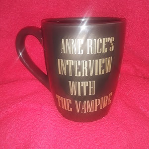 Interview with the vampire inspired mug