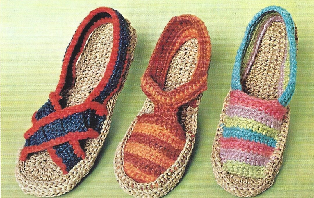 GG  Crochet platform Espadrilles Saddle Brown