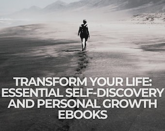 Wandeln Sie Ihr Leben: Grundlegende Selbstfindung und persönliches Wachstum Ebooks, mit Manifestationsplaner & 30 Tage Wachstums-Challenge