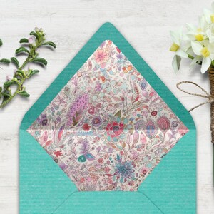 Umschlag Liner, Boho Paisley, INSTANT DOWNLOAD, Canva Template, botanisch, boho, Boho, Hochzeitseinladung, Umschlag Liner, verschiedene Größen