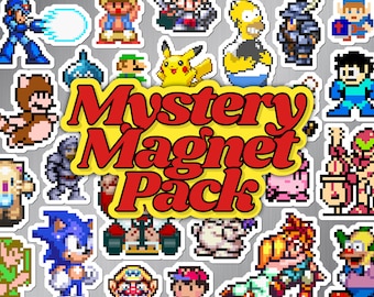 Mystery Magnet Pack - Video Games (9-20 Pieces)