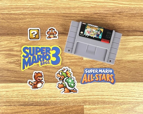 Mario Star Mini Sticker