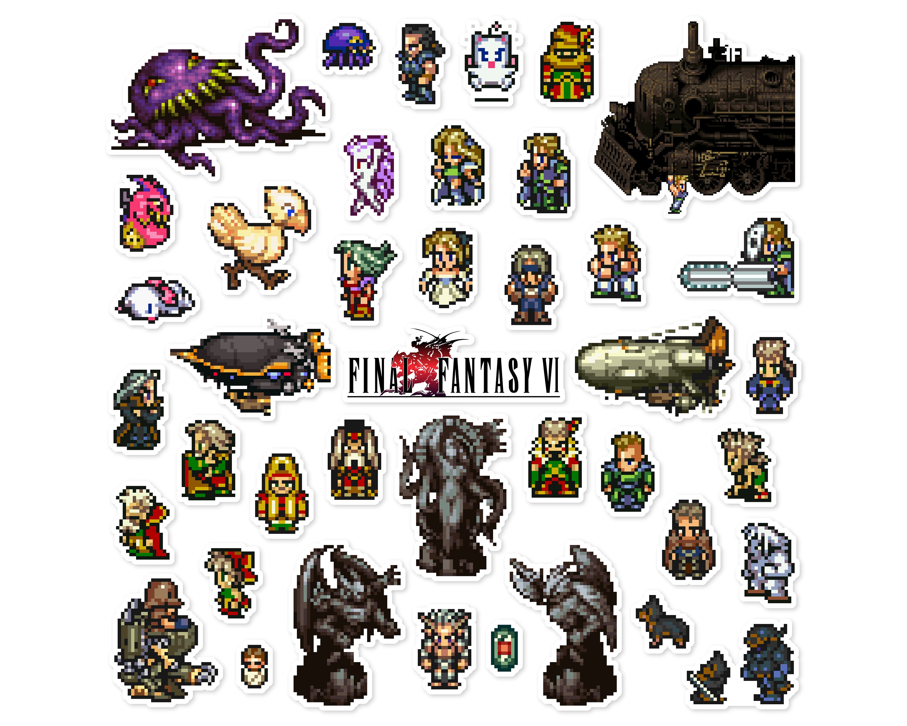 Final Fantasy VI Kefka and Terra Clear Box – ARTS-MD