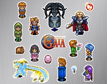 Illusion of Gaia Magnet Set (16 Teile)