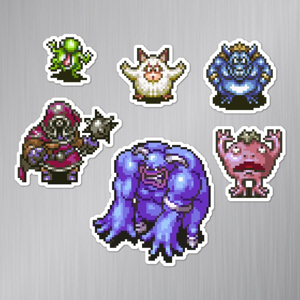 Chrono Trigger Spekkio Magnet Set (6 Pieces)