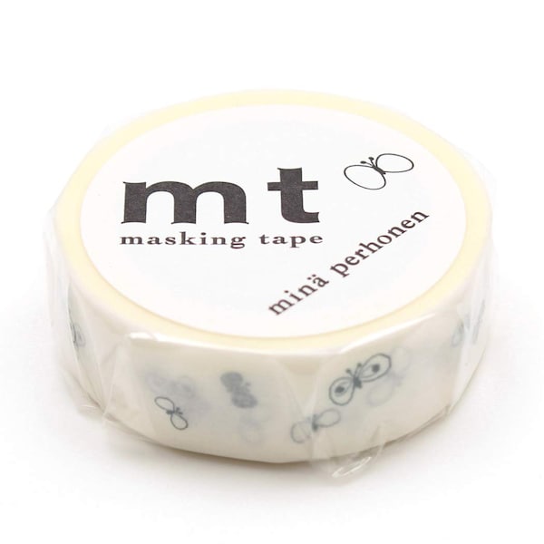 MT Minapel Honen Choucho Logo, Masking Tape, masking tape Minapel Honen Choucho Logo ,Japanese washi tape Mt collections