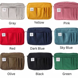 Delfonics Utility Carrying Pouch Inner Stud Medium Small Size/ 15 Pockets / Inner Carrying / A5 Size zdjęcie 1