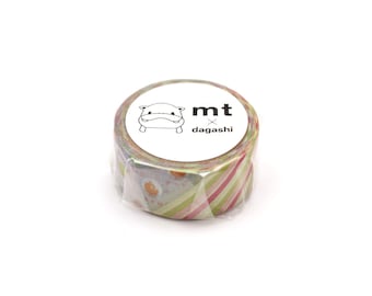 MT ex Spring 2023, MT washi , MT x Dagashi  fortune-telling choco stripe , Japanese washi tape Mt collections