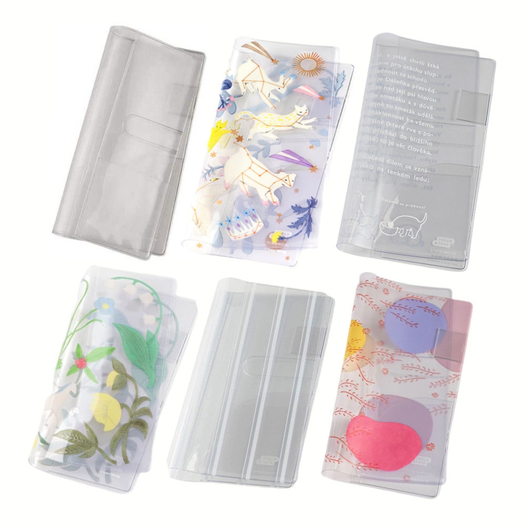 Hobonichi Weeks Clear Cover Accessories,cover by Yuka Hiiragi Cover