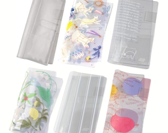 Hobonichi Weeks Clear Cover Accessories,Cover by Yuka Hiiragi cover, Hobonichi Weeks Stripes, Hobonichi Clear Cover “Eric” by Shaun Tan