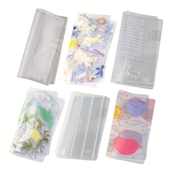 Hobonichi Weeks Clear Cover Accessories,cover by Yuka Hiiragi Cover, Hobonichi  Weeks Stripes, Hobonichi Clear Cover eric by Shaun Tan 