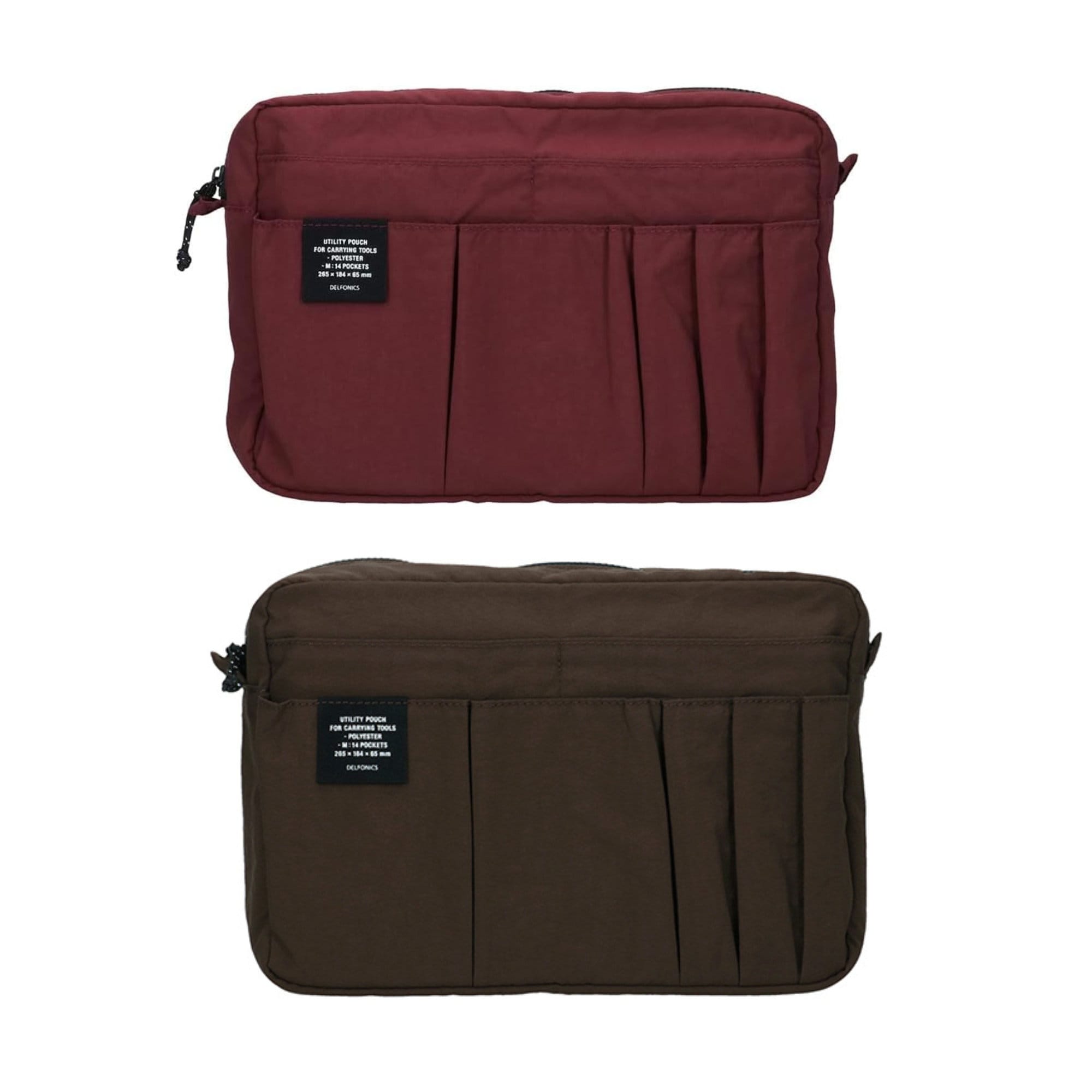 DELFONICS Utility Pouch - Light Brown