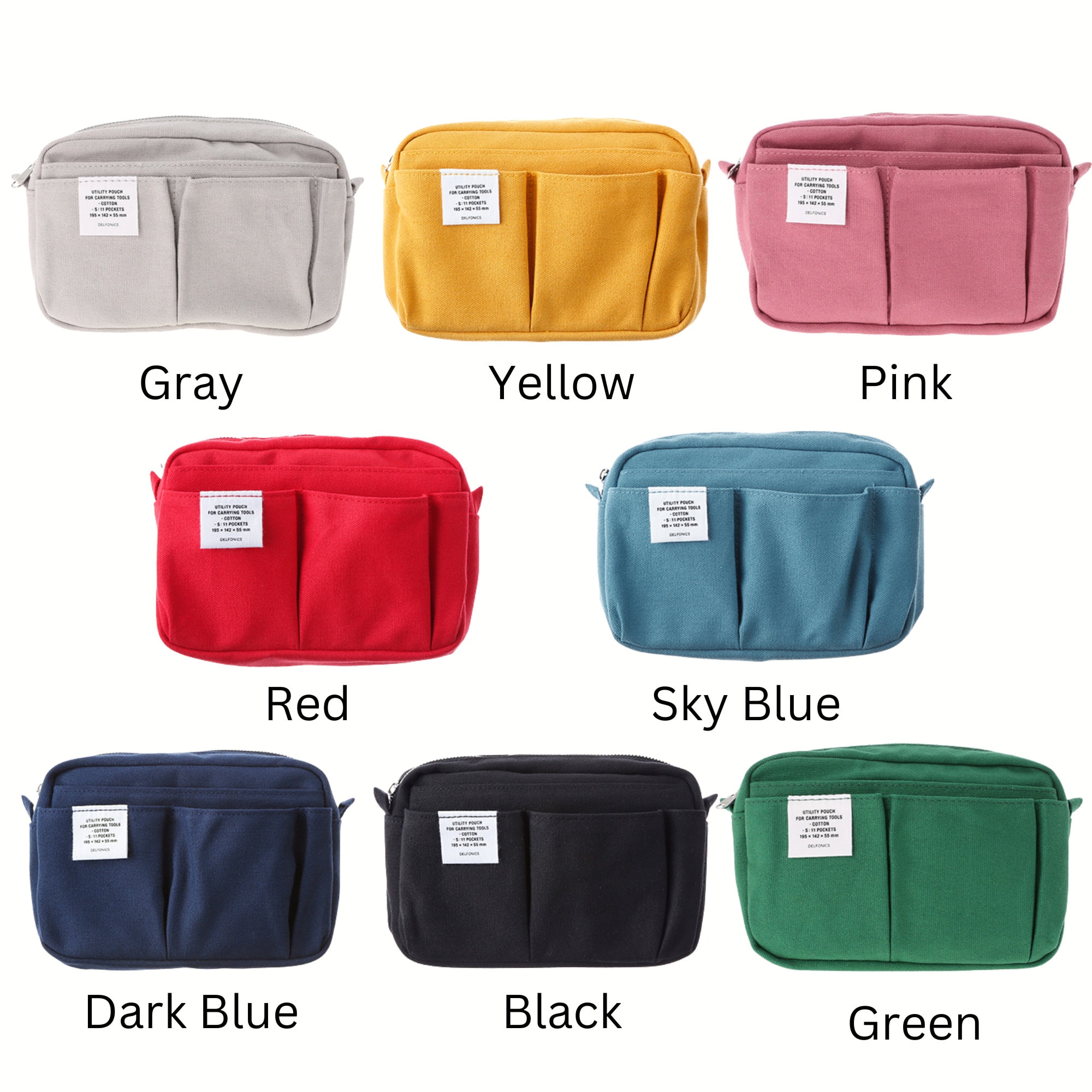 Delfonics Utility Pouch - POP S size – The Stationery Selection