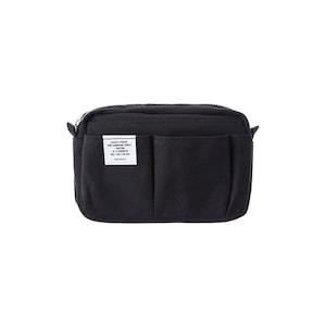 Delfonics Utility Carrying Pouch Inner Stud SMALL SIZE/ 10 Pockets / Inner Carrying / A6 SIZE Black