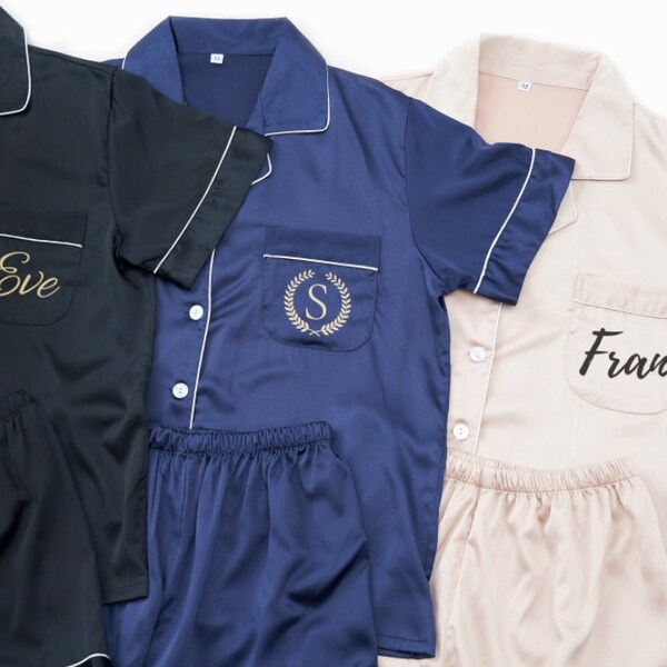 Bridal Party Pajama Set Etsy